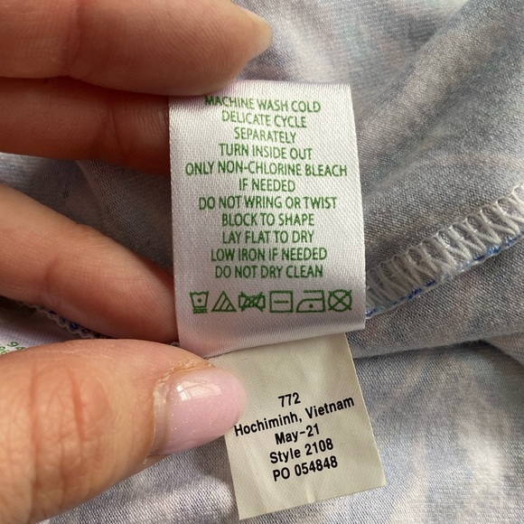 Lilly Pulitzer Medium M Bird Is The Word Sloane Maxi Dress Blue Coastal Beach - Picture 13 of 13